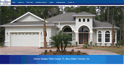 Desktop Screenshot of bluewaterhomesfl.com